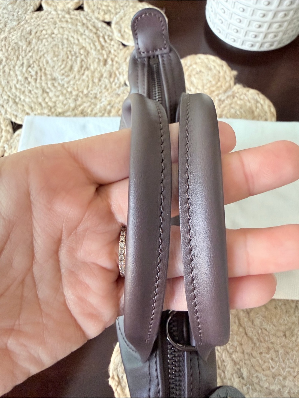 Longchamp Extra Small Le Pliage Xtra Small Leather Top Handle - Picture 5 of 16